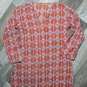 Roberta Roller Rabbit | Y2K Tunic Top / Dress 100% Cotton